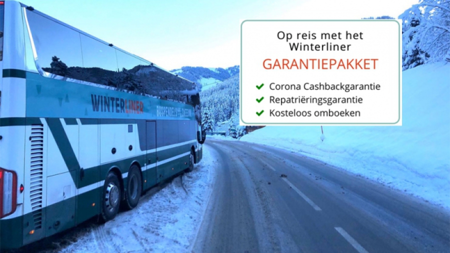 Busreis naar de wintersport